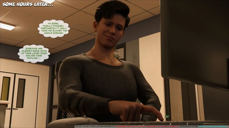 A Naughty Little Office Jungle Image 011 on C95