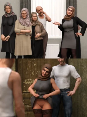 Fatimas Stories by Naughty Hijabista 3DX and VforVendettaV