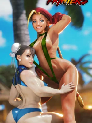 Beach Fighters (Street Fighter) by Crisisbeat