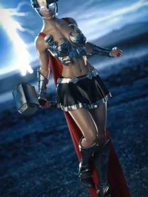 Anya As Thor by Forged3DX