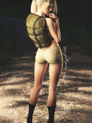 Anya In The Forest by Forged3DX